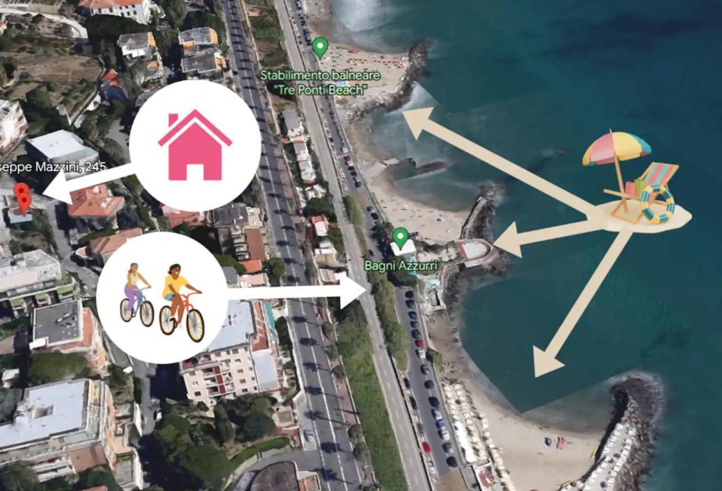 Mare - Ciclabile Giardino E Parcheggio Gratuito Appartement